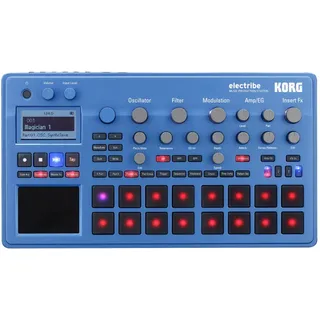 Korg ELECTRIBE2B Synthesizer KRELECTR2B Blau