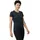 T-Shirt Damen Schwarz/Hibiscus L