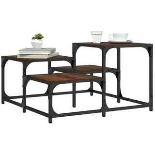 vidaXL Couchtisch Braun Eichen-Optik 68x68x40 cm Holzwerkstoff - Braun