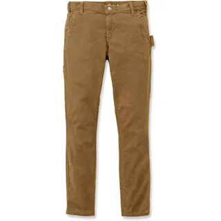 Carhartt Crawford Slim-Fit, Textilhose Damen - Braun - 12