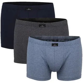 Götzburg Boxershorts 3er Pack Blau / Grau M