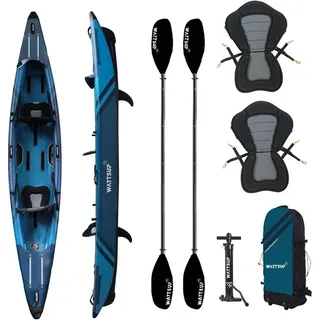 Wattsup Torpedo 2p Aufblasbares Kajak blau (426 x 78 cm)