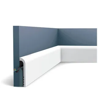 Orac Decor SX185 LUXXUS CASCADE Sockelleiste Zierleiste Stuckleiste 2 m