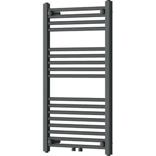 Mexen Mars Badezimmerheizkörper 900 x 500 mm, 370 W, Anthrazit - W110-0900-500-00-66 - Grau