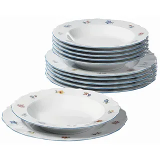SELTMANN WEIDEN Sonate Nostalgie Tafelservice 12-tlg. weiß floral
