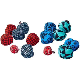 Zoch - Crossboule c3 Set Downtown & Mountain - 2 Spieler ab 3 Jahren - Stadt & Berg - 2 x Set mit mehreren Spielsteinen und Bällen