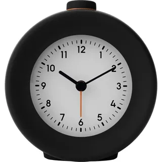 Bell 2 Wecker Digital mit minimiertem blauem Bildschirm Licht, 10 Melodien Schwarz