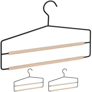 Relaxdays Relaxdays, Kleiderbügel, Hosenbügel (3 x)