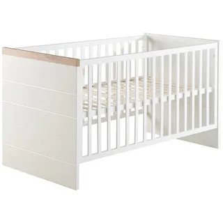 roba Kinderbett, (BxL): 76 cm x 144 cm, Holz, weiß, - weiss