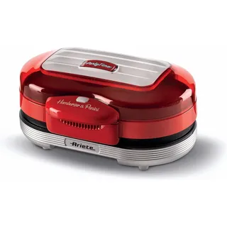 Ariete »0205R Party Time Hambuger Maker Rot 1200 W,
