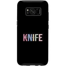 Hülle für Galaxy S8 Messer Wurfmesser Werfer Sport