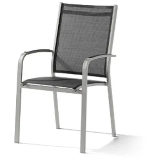 Sieger Meran Stapelsessel Aluminium/Textilene
