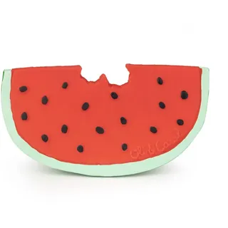 Oli & Carol LEG-WATERMELON Wally Wassermelone Badespielzeug/Beißspielzeug