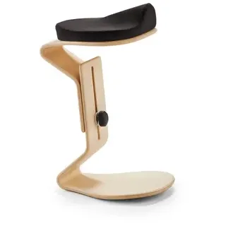 Mayer Sitzmöbel Sitzhocker »1189« 1 Stk. tlg. NEST NATURE Hocker ready mit 3D-/Komfortsitz 1189, schwarz