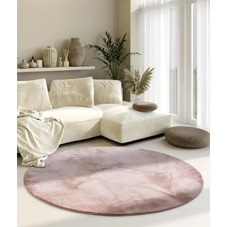 Villeroy & Boch Leon rund 15 mm Höhe Langflor, Shaggy, einfarbig, flauschig, weich, glänzend, modern, uni,