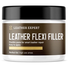 Flüssigleder für Lederreparatur 50 ml - Leder Reparatur Füller Gel für Handwerker - Leder Risse Reparieren für Sofa, Schuhe, Autositz – Flexibel Leather Filler - Ohne Schleifen