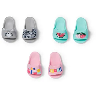 Baby Born Schlappen, Bunte Schlappen für 43cm Puppen