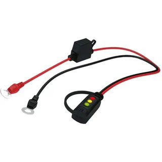 CTEK CTX INDICATOR EYELET M8, LED-Anzeige für den Ladezustand der Batterie, 8 mm Öse, permanente Verbindung für schwer zugängliche Batterien, für alle 12 V Blei-Säure-Batterien und CTEK CT5 Ladegeräte