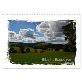 Blick ins Erzgebirge (Wandkalender 2026 DIN A3 quer), CALVENDO Monatskalender: Das Erzgebirge ist geprägt durch eine abwechslungsreiche und geologisch einmalige Landschaft. (CALVENDO Natur)