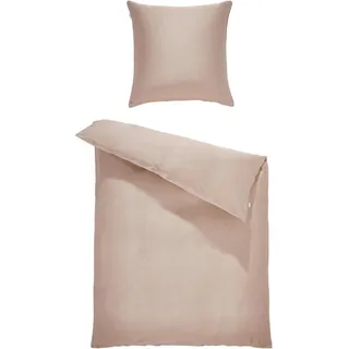 Schöner Wohnen Pure Unifarben Rosa 200 x 200 cm + 80 x 80 cm