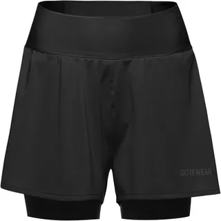 Gore Wear Gore Damen Concurve 3” 2 in 1 Shorts schwarz