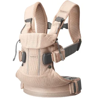 BabyBjörn Babytrage One Air, 3D-Netzstoff, Perlmuttrosa