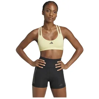 Adidas Aeroimpact Luxe Sport-bh Mit Geringer Unterstützung - Powder Yellow - L