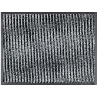 andiamo Fußmatte Easy - Schmutzfangmatte für den Hauseingang - flexibel einsetzbar als Türmatte innen, Fußabtreter im überdachten Außenbereich oder als Schuhmatte 80 x 120 cm Hellgrau