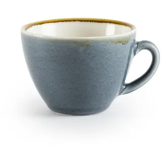 Olympia Kiln Ocean Cappuccino-Kaffeetassen-Set, 340 ml/12 oz (6er-Pack) – Passend für Untertassen: GP333, GP349, GP365, GP481 – GP348