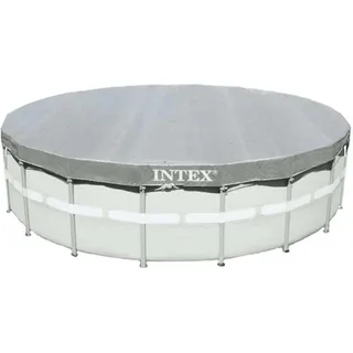 Intex Deluxe Poolabdeckung Rund blau 488 cm