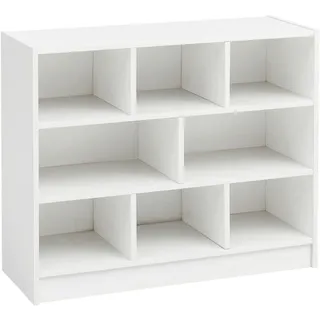 Wohnling Aktenregal 80,0 x 29,5 x 68,5 cm weiß