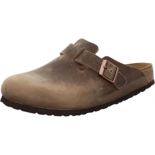 Birkenstock Boston Nubukleder geölt tabacco brown 47
