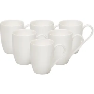 Villeroy & Boch Kaffeebecher 0,26 l Weiß 6 St.