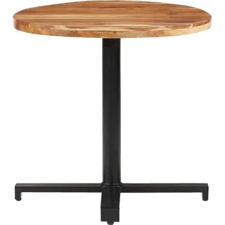 vidaXL Bistrotisch Ø 80 x 75 cm Braun