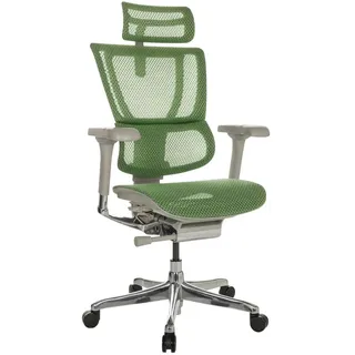 Mid.you Drehstuhl , Grün , Kunststoff , Drehkreuz , 69x116-138x66 cm , Sitzfläche 360° drehbar, inklusive Armlehnen, ergonomische Rückenlehne , Büromöbel, Bürostühle, Drehstühle