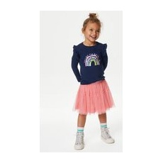 Girls M&S Collection Tutu Skirt (2-8 Yrs) - Bubblegum Pink, Bubblegum Pink - 5-6 Y