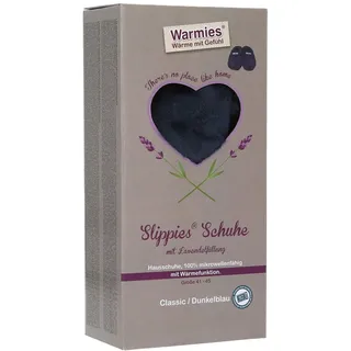 Warmies Slippies Classic Dunkelblau Gr. 41-45