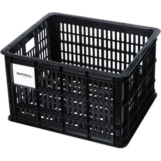 Basil Crate Korb 29,5l Schwarz