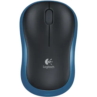 M185 Wireless Mouse schwarz/blau