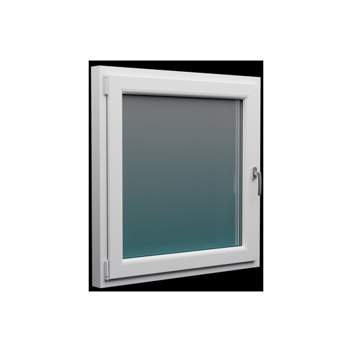 Bild von Wohnraumfenster »76/3 «, BxH: 100 x 120 cm, 1-flügelig, Dreh-Kipp - weiss