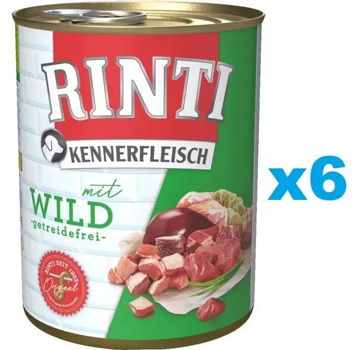 Bild von Kennerfleisch Wild 24 x 400 g