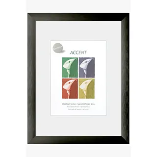 Nielsen Bilderrahmen , Schwarz , Metall , rechteckig , 50x60 cm , Bilder & Rahmen, Bilderrahmen, Bilderrahmen & Fotorahmen