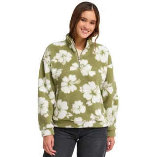 Roxy Fleecepullover Sweatshirt Oil Grün Hippy Bico M
