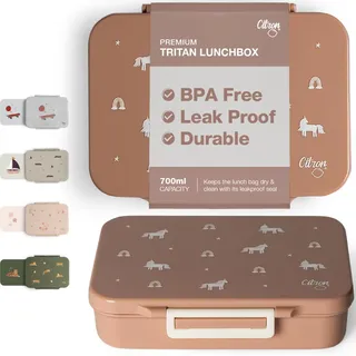 Citron Geschirrset, mittelgroß, Tritan-Einhorn