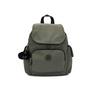 Kipling City Pack Mini Rucksack Green Moss