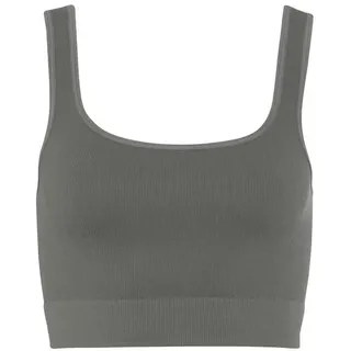 LASCANA Crop-Top Damen grün Gr.XS (32/34)