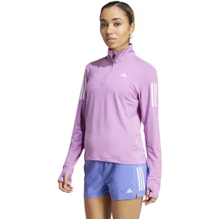 Adidas Damen Own The Run Half-Zip Jacket, preloved Purple, S