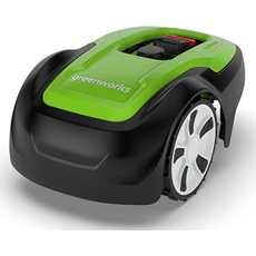 Greenworks Optimow S Rasenmäherroboter für Rasenflächen bis 300 m2 mit 30 % Gefälle, extrem leise, Bluetooth-Appgesteuert, erweiterte Sicherheitsfunktionen, Diebstahlschutz, 3 Jahre Garantie