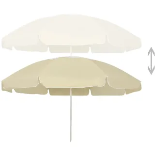 vidaXL Strandschirm Sandgelb 240 cm - Gelb