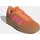 Plateausneaker ADIDAS SPORTSWEAR "VL COURT BOLD", Damen, Gr. 42,5, orange (pure orange, lucid pink, gum 3), Leder, Synthetik, Schuhe Plateausneaker, inspiriert vom Design des adidas gazelle bold, Topseller